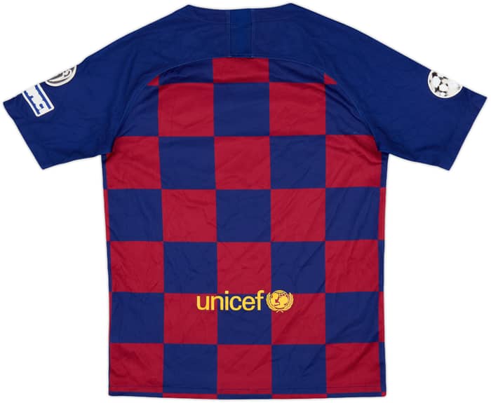 2019-20 Barcelona Home Shirt - 5/10 - (XL.Boys)