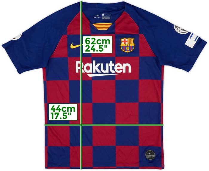 2019-20 Barcelona Home Shirt - 5/10 - (XL.Boys)