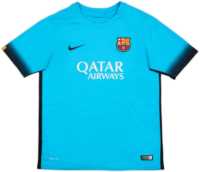 2015-16 Barcelona Third Shirt - 8/10 - (XL.Boys)