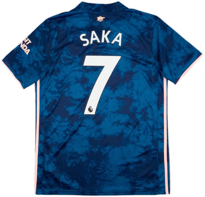 2020-21 Arsenal Third Shirt Saka #7 - 9/10 - (M)