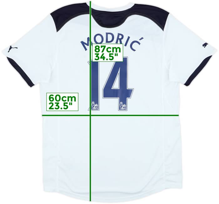 2010-11 Tottenham Home Shirt Modric #14 (L)