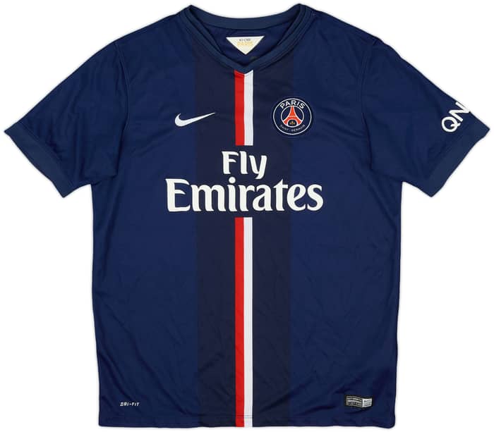 2014-15 Paris Saint-Germain Home Shirt - 7/10 - (XL.Boys)