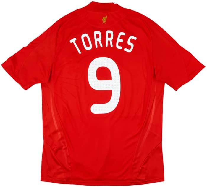 2008-10 Liverpool Home Shirt Torres #9 - 5/10 - (L)