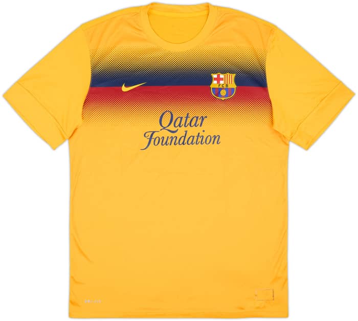 2013-14 Barcelona Nike Training Shirt - 7/10 - (L)