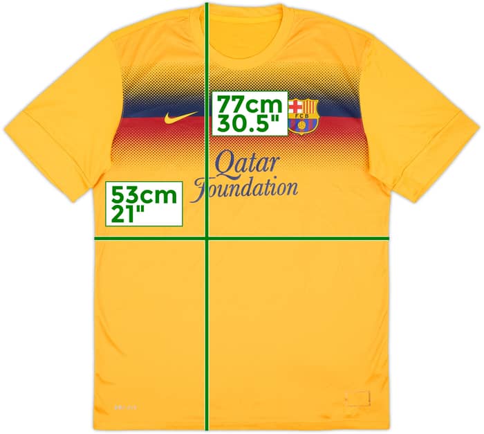 2013-14 Barcelona Nike Training Shirt - 7/10 - (L)