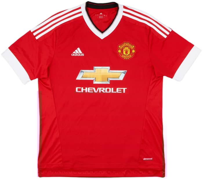 2015-16 Manchester United Home Shirt Rooney #10 - 8/10 - (L)