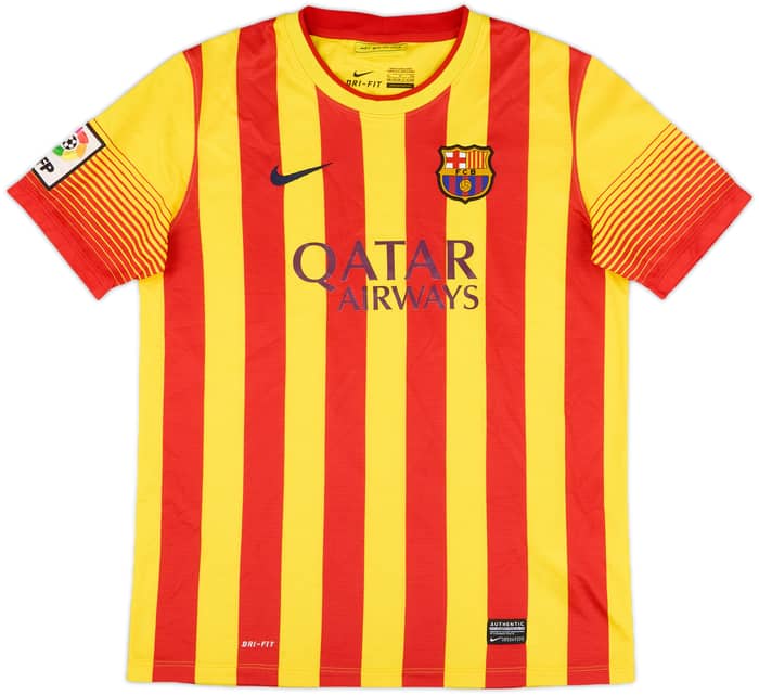 2013-15 Barcelona Away Shirt Messi #10 - 8/10 - (XL.Boys)