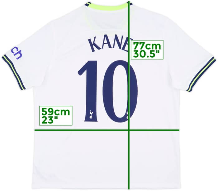 2022-23 Tottenham Home Shirt Kane #10 - 8/10 - (XL)