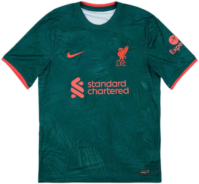 2022-23 Liverpool Third Shirt Virgil #4 - 9/10 - (M)