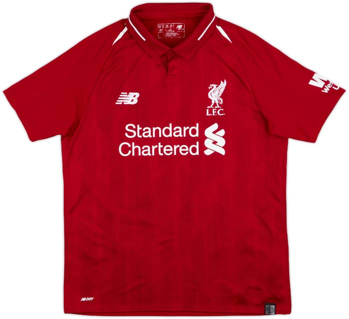 2018-19 Liverpool Home Shirt M.Salah #11 - 7/10 - (XL.Boys)