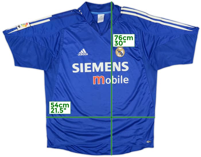 2004-05 Real Madrid Third Shirt - 5/10 - (L)