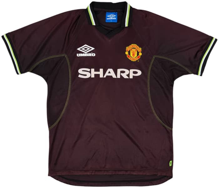 1998-99 Manchester United Third Shirt Scholes #18 - 5/10 - (XL)