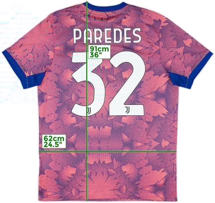 2022-23 Juventus Third Shirt Paredes #32 - 10/10 - (L)