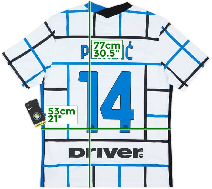 2020-21 Inter Milan Away Shirt Perisic #14 (L)