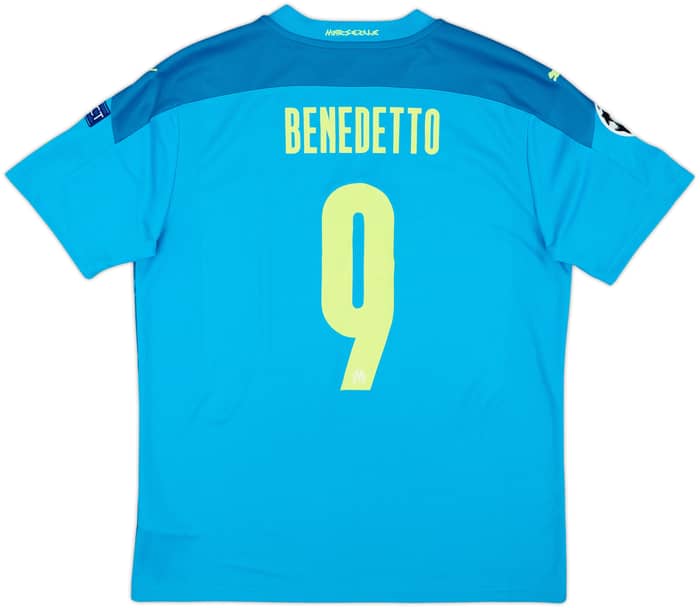 2020-21 Olympique Marseille Third Shirt Benedetto #9 (L)