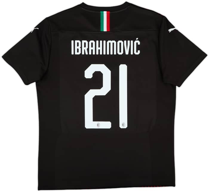 2019-20 AC Milan Third Shirt Ibrahimovic #21 - 5/10 - (L)