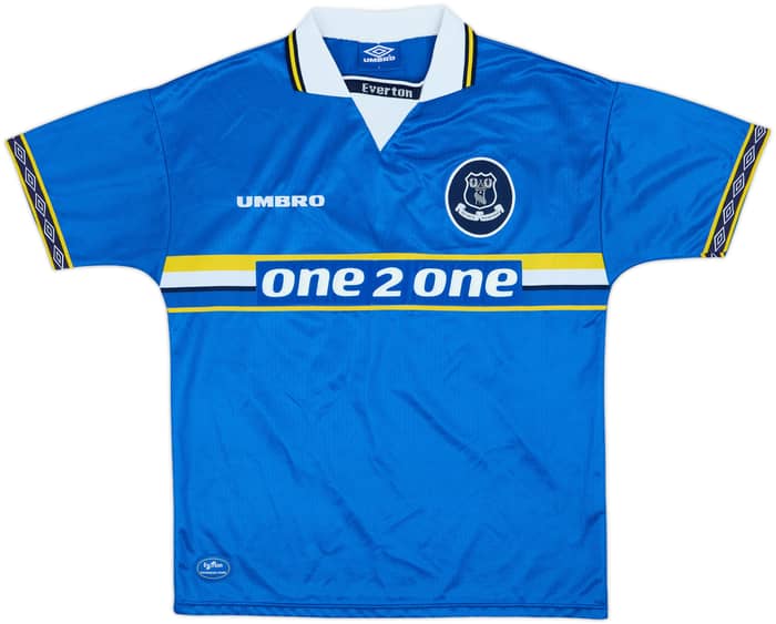 1997-99 Everton Home Shirt Bilic #28 - 8/10 - (L)