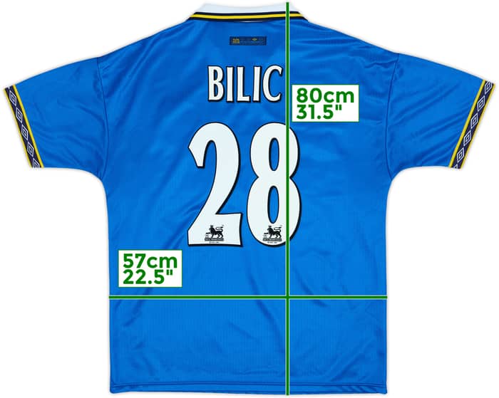 1997-99 Everton Home Shirt Bilic #28 - 8/10 - (L)