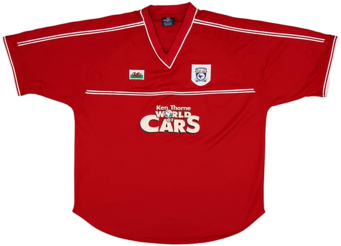 2001-02 Cardiff Away Shirt - 8/10 - (XXL)