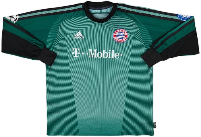 2003-04 Bayern Munich GK Shirt Kahn #1 - 9/10 - (Y)
