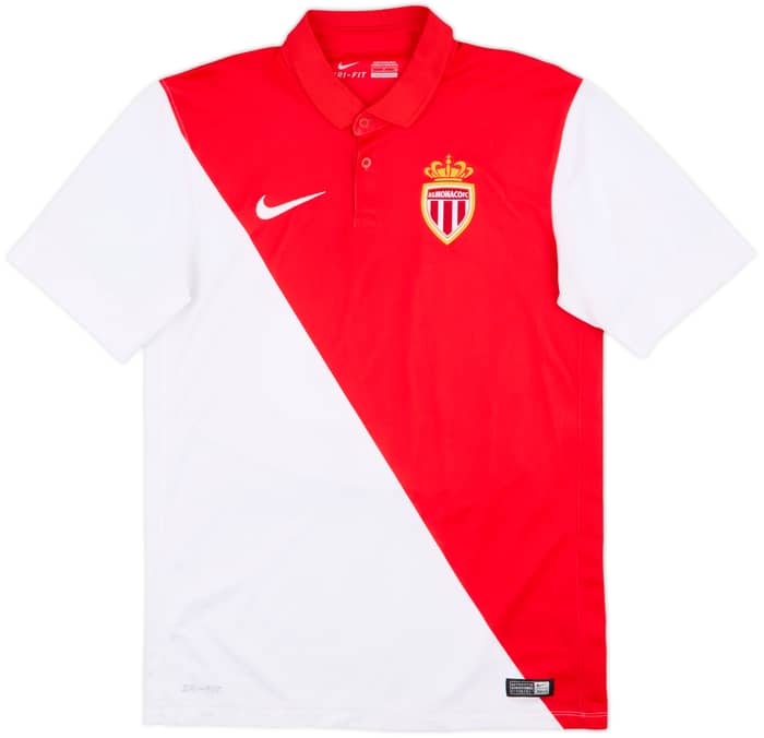 2014-15 Monaco Home Shirt Bernardo #15 - 10/10 - (S)