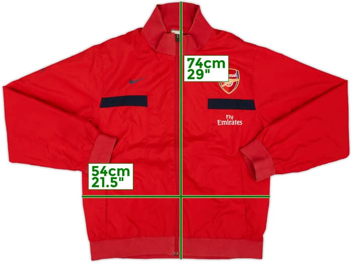 2009-10 Arsenal Nike Track Jacket (M)