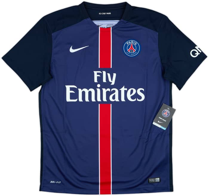2015-16 Paris Saint-Germain Home Shirt Ibrahimovic #10 (M)