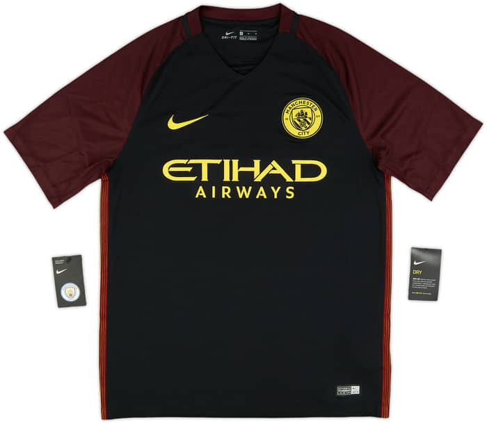 2016-17 Manchester City Away Shirt De Bruyne #17 (M)