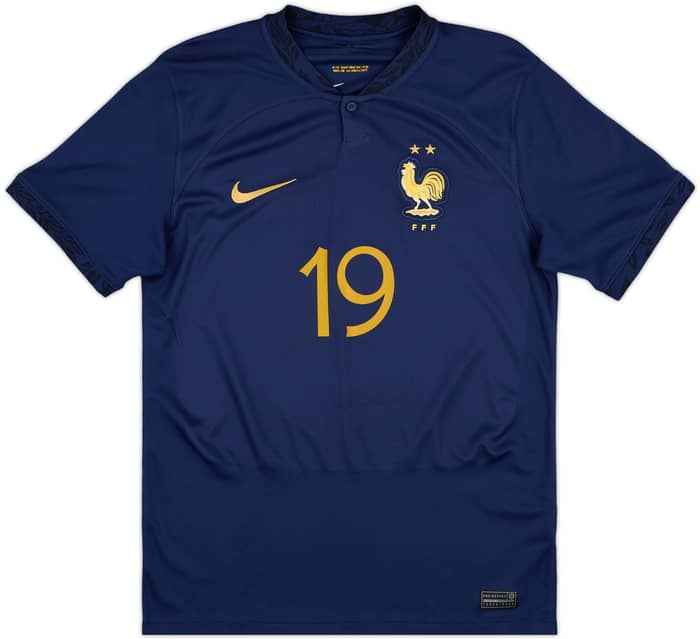 2022-23 France Home Shirt Benzema #19 - 10/10 - (S)