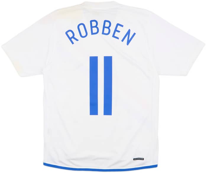 2006-08 Netherlands Away Shirt Robben #11 - 5/10 - (S)