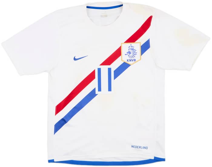 2006-08 Netherlands Away Shirt Robben #11 - 5/10 - (S)