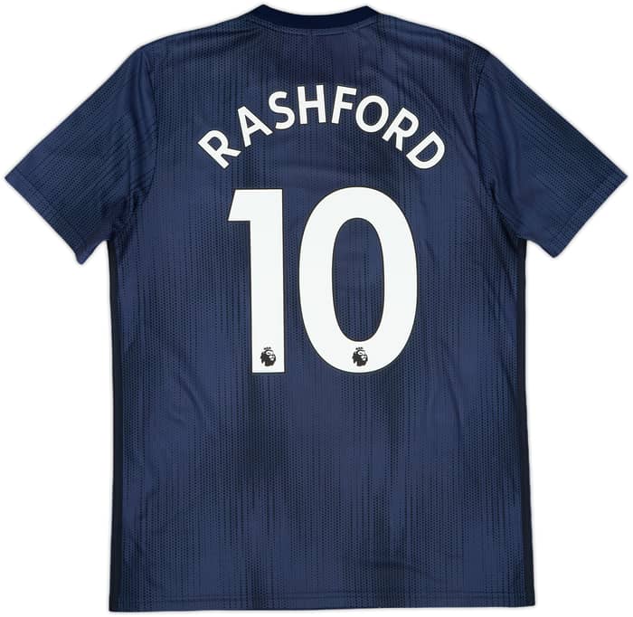 2018-19 Manchester United Third Shirt Rashford #10 - 9/10 - (M)