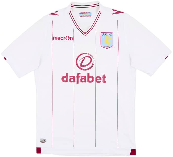 2014-15 Aston Villa Away Shirt Grealish #40 - 6/10 - (S)