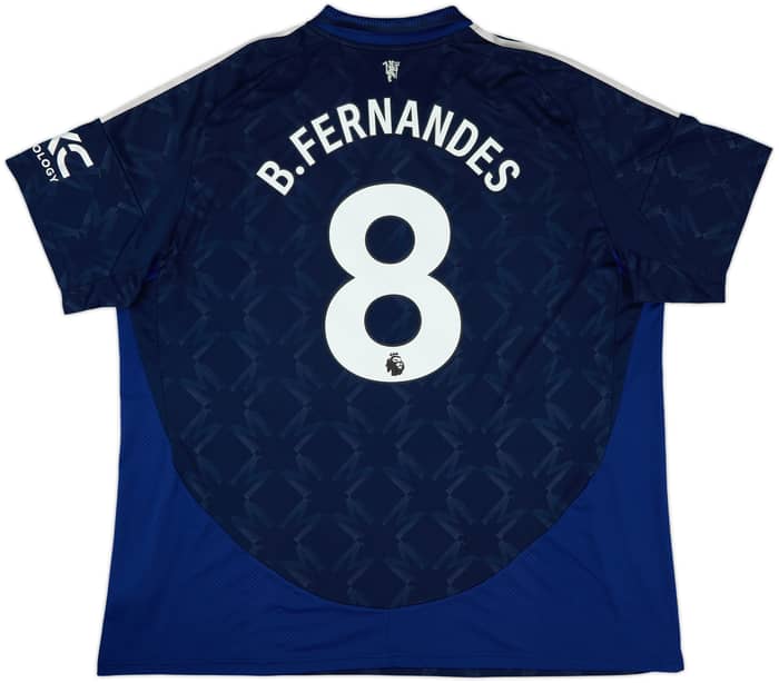 2024-25 Manchester United Away Shirt B.Fernandes #8 - 10/10 - (3XL)