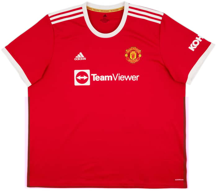 2021-22 Manchester United Home Shirt Ronaldo #7 - 9/10 - (3XL)