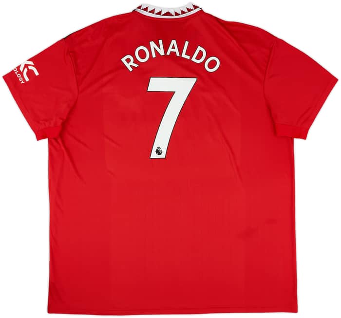 2022-23 Manchester United Home Shirt Ronaldo #7 - 9/10 - (3XL)