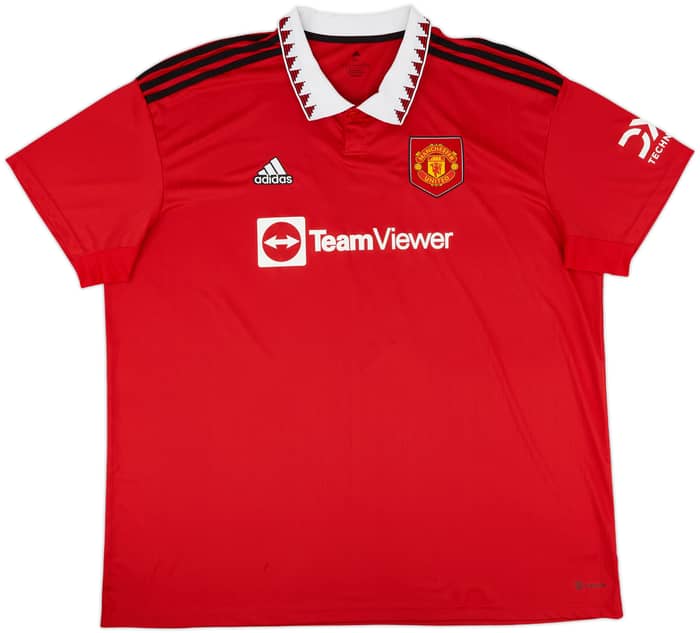 2022-23 Manchester United Home Shirt Ronaldo #7 - 9/10 - (3XL)
