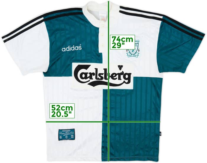 1995-96 Liverpool Away Shirt - 6/10 - (M)
