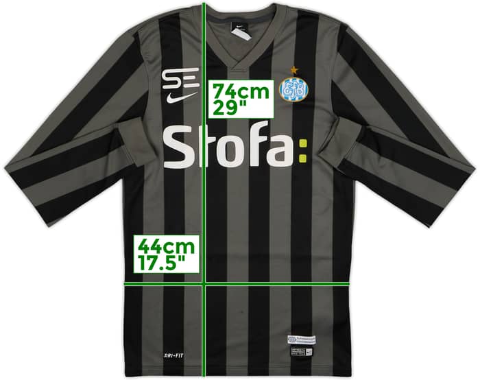 2014-15 Esbjerg Away L/S Shirt - 8/10 - (S)