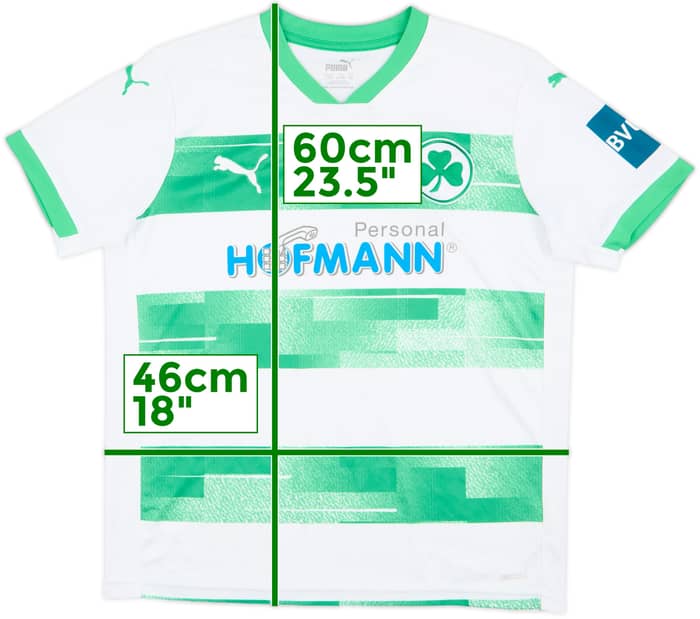 2020-21 Greuther Furth Home Shirt - 7/10 - (L.Boys)