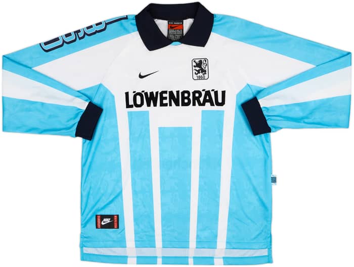 1996-97 1860 Munich Home L/S Shirt - 8/10 - (XL)