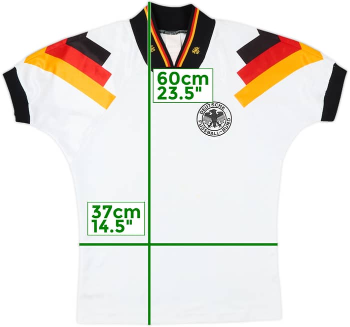 1992-94 Germany Home Shirt - 6/10 - (L.Boys)