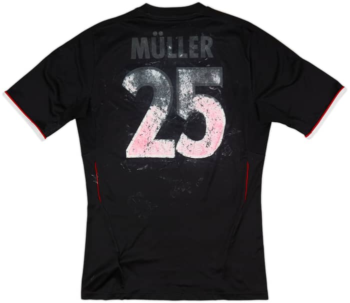 2011-12 Bayern Munich Third Shirt Muller #25 - 3/10 - (S)