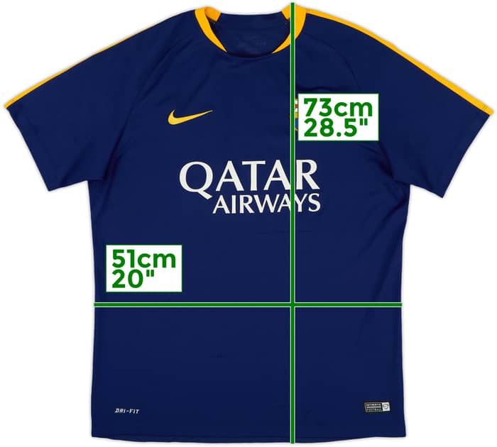2015-16 Barcelona Nike Training Shirt - 6/10 - (M)