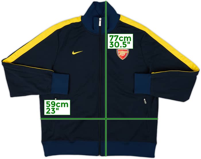 2012-13 Arsenal Nike Track Jacket - 10/10 - (XL)