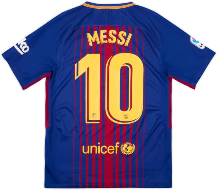 2018-19 Barcelona Home Shirt Messi #10 - 10/10 - (S)