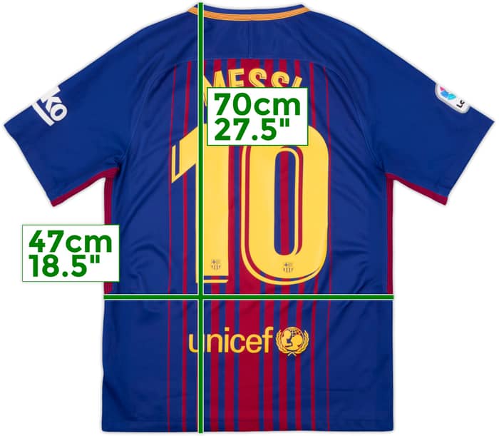 2018-19 Barcelona Home Shirt Messi #10 - 10/10 - (S)