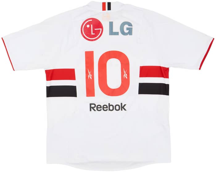 2009 Sao Paulo Home Shirt #10 (Hernanes) - 5/10 - (M)