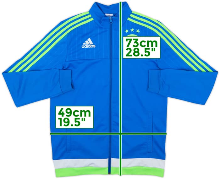 2015-16 Ajax adidas Track Jacket - 6/10 - (XL.Boys)