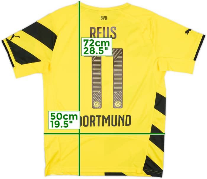 2014-15 Borussia Dortmund Home Shirt Reus #11 - 8/10 - (M)